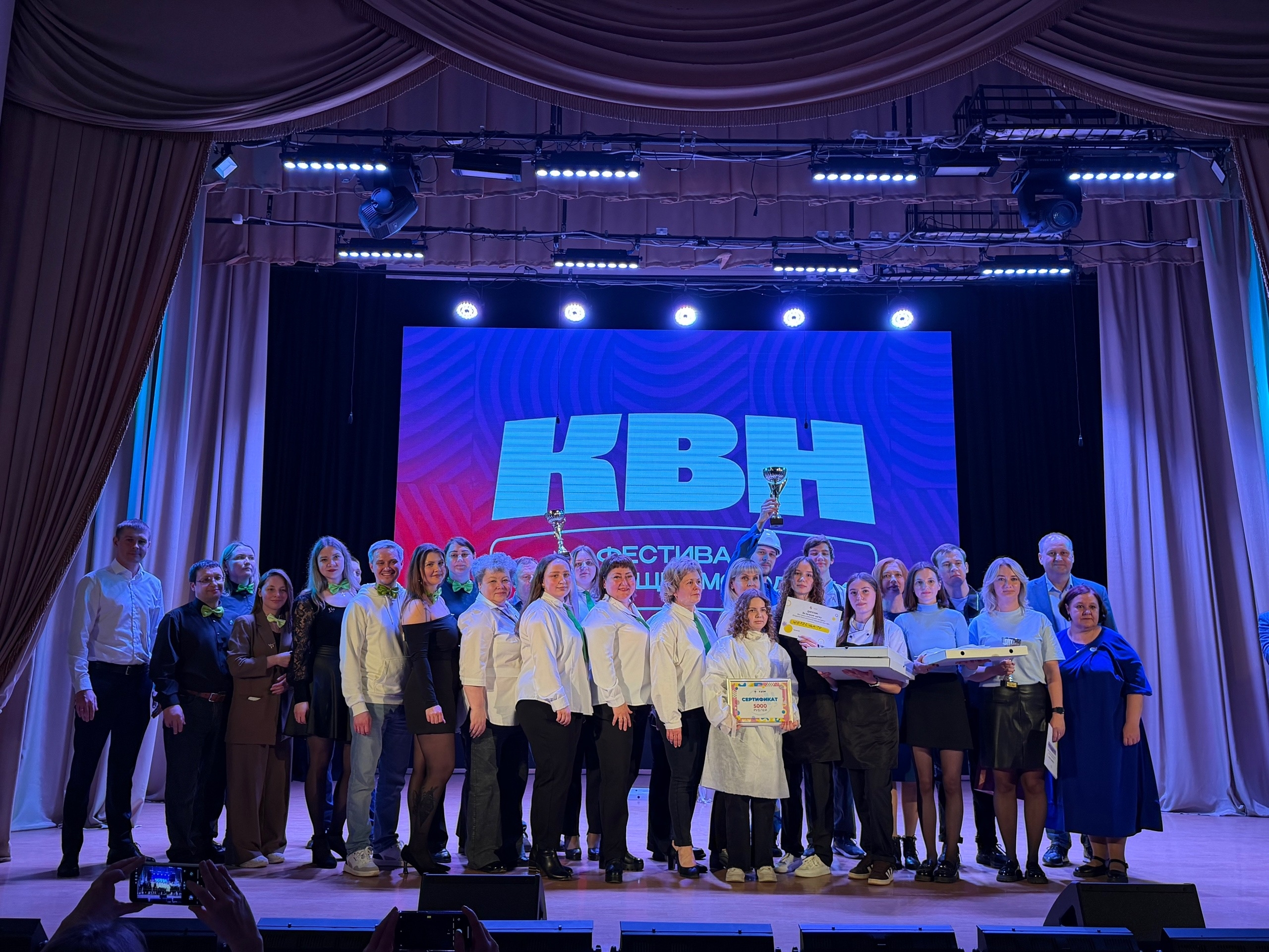 Сборная УЗПМ одержала победу в Лиге КВН работающей молодежи, рис. 3